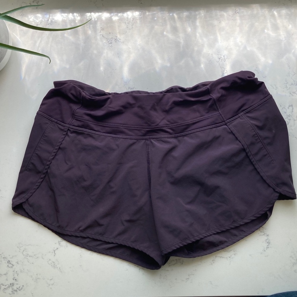 Lululemon speed shorts